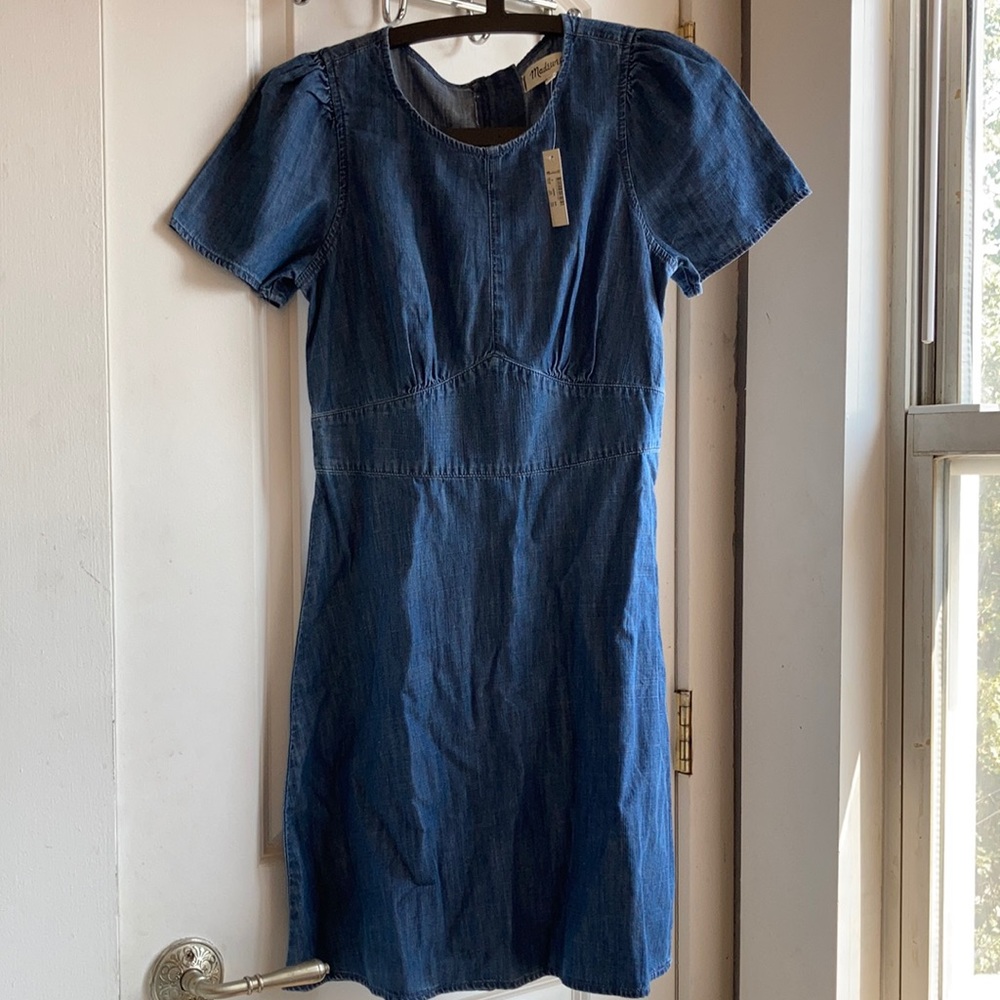 NWT Madewell chambray dress size 0